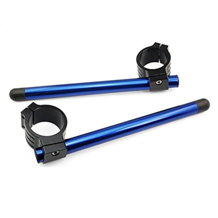 Anodized CNC Motorcycle Separate Clip on Handle Bar